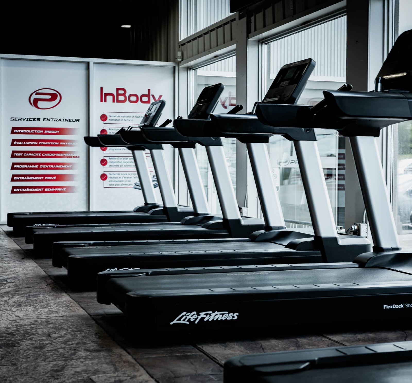 When you're ready, come check out the gym.